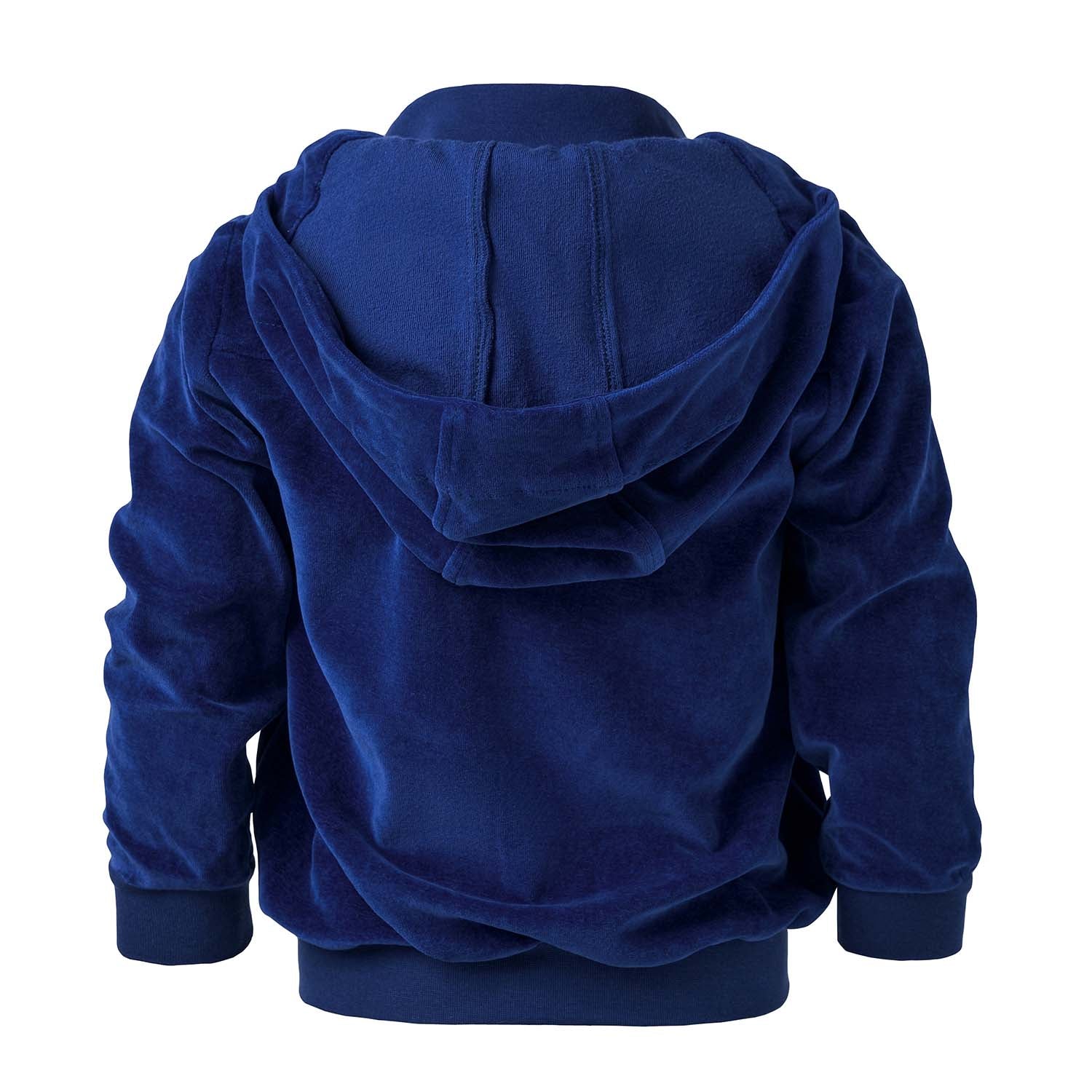Infantium Victoria Royal Blue Hoodie Samt Blau 104 Baumwolle
