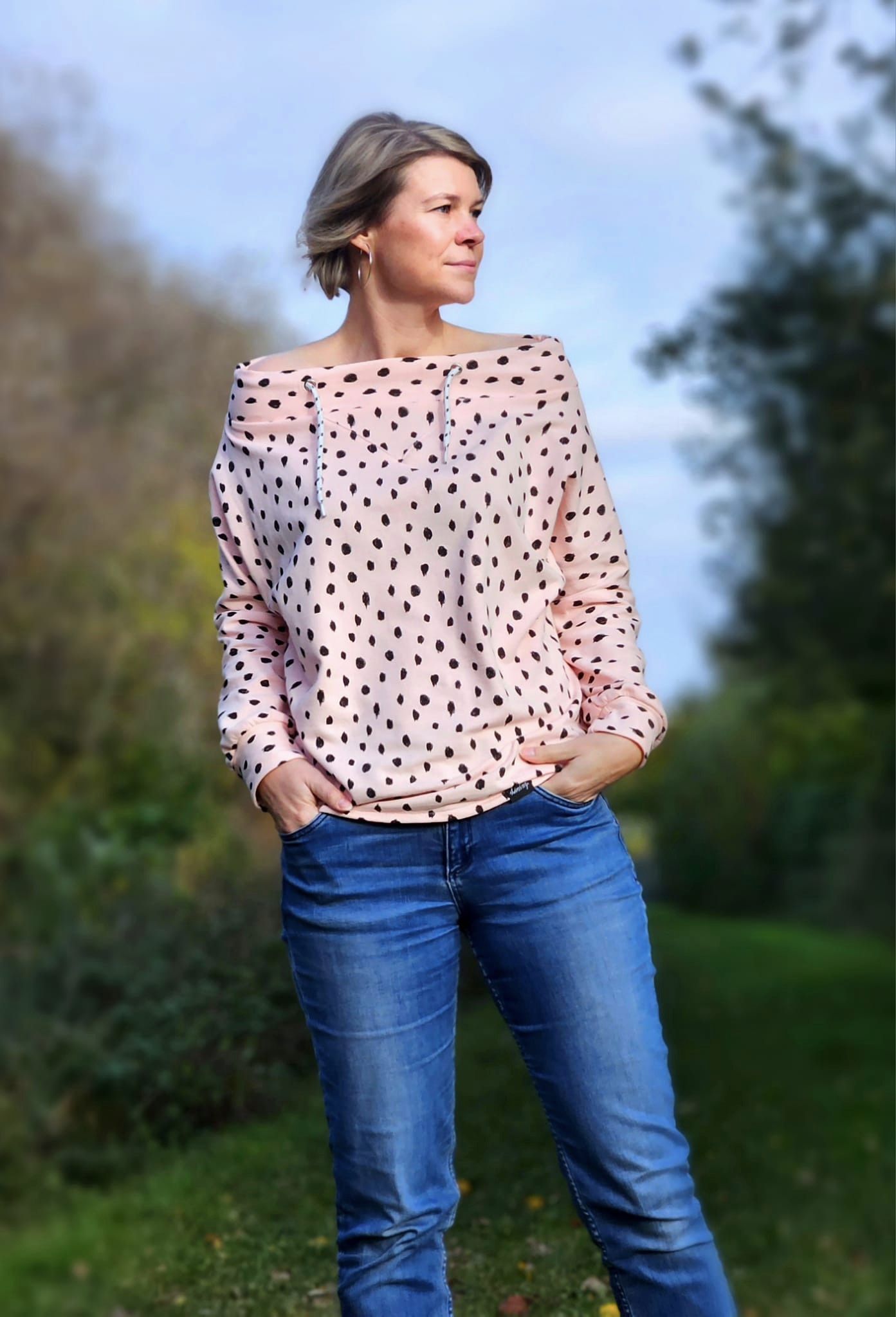 Schnittrebell Papierschnitte Oversize Pullover Neela 34-54