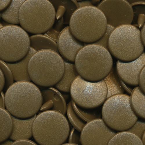Kam Snaps B12 Druckknöpfe Bronze Metallic Matt 50 Sets