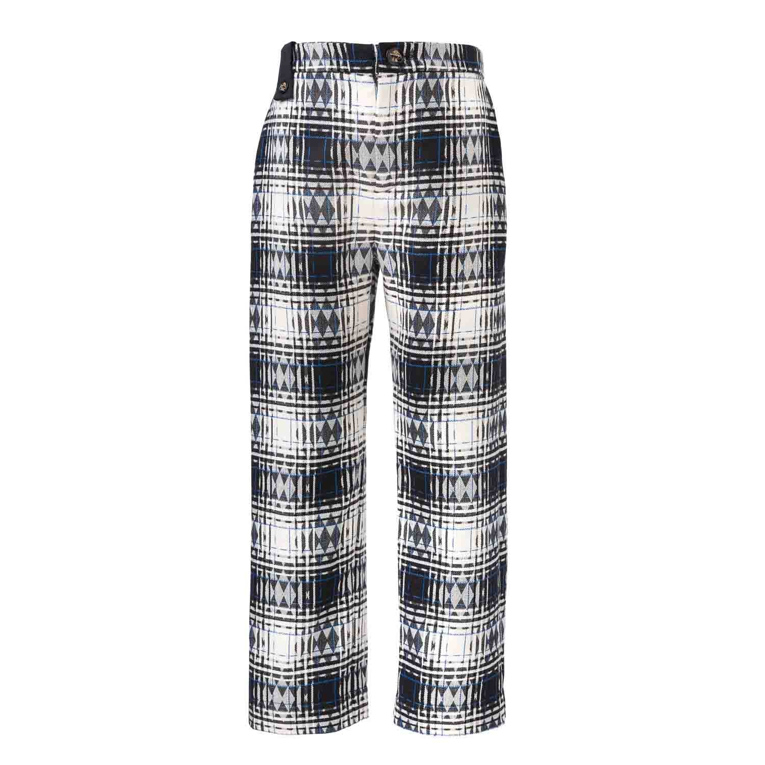 Infantium Victoria Tartan Cotton Weekend Pants Kinderhose grau