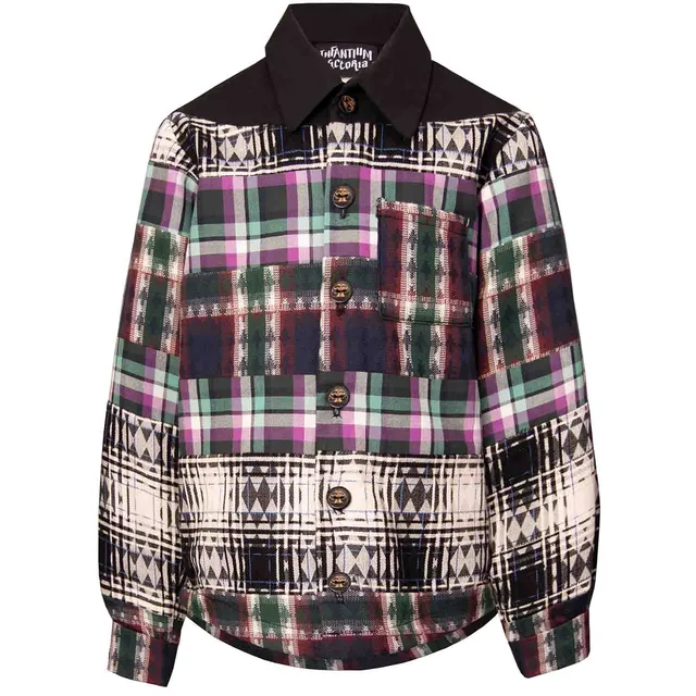 Infantium Victoria Mixed Tartan Karohemd Kinder Baumwolle