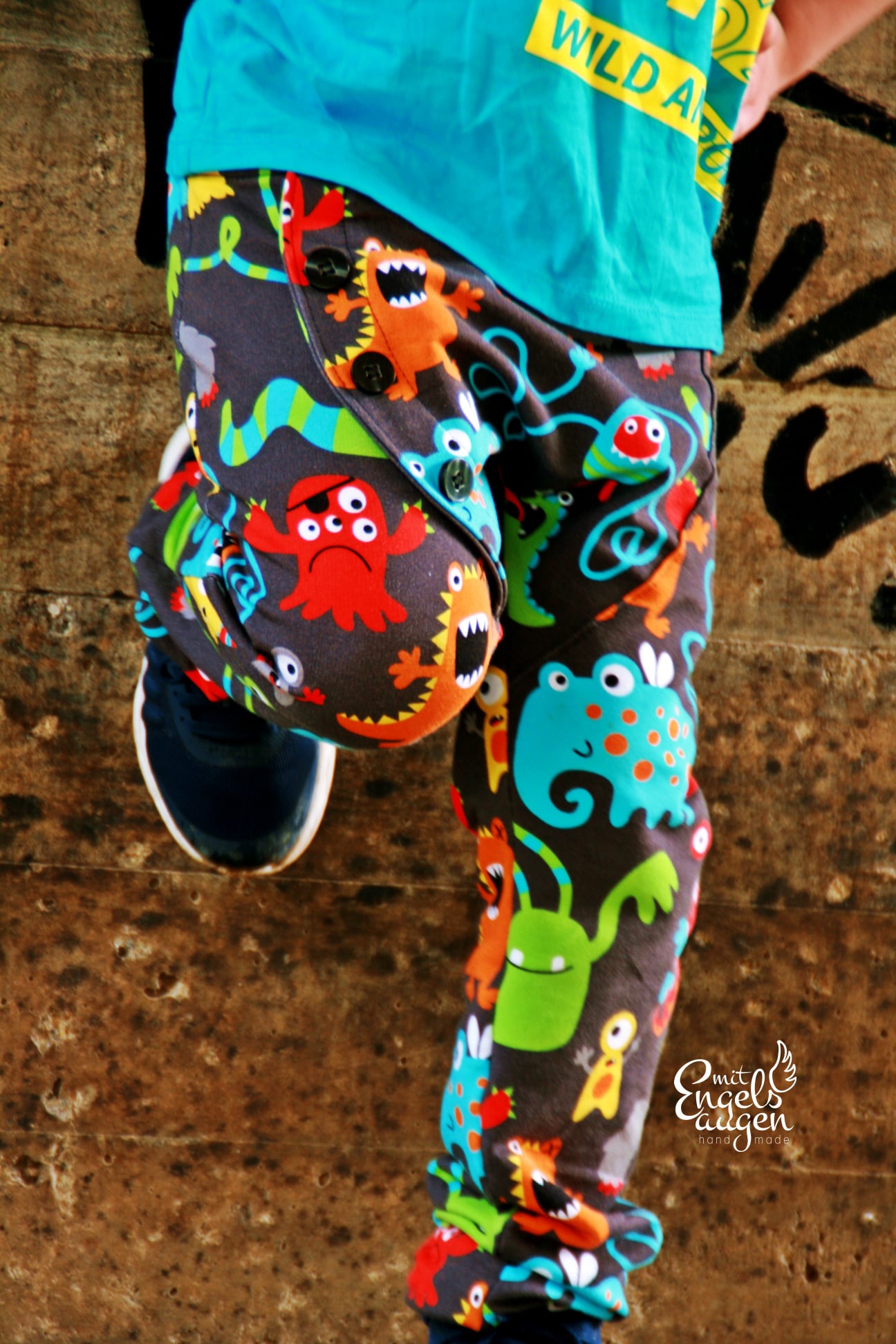 Schnittrebell Brooklyn Kids Baggyhose Papierschnitt 110-146