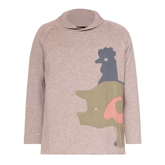 Infantium Victoria Beige Knitted Sweater Pullover Bio