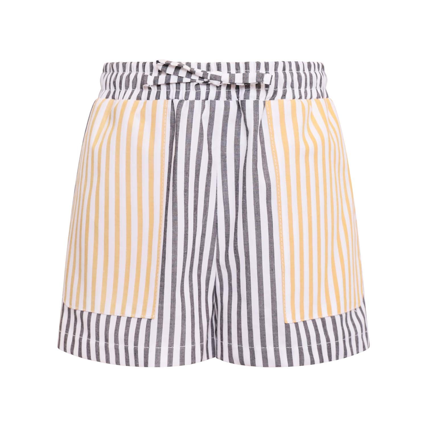 Infantium Victoria Striped Shorts Gestreift Gr.128 Bio-Popeline