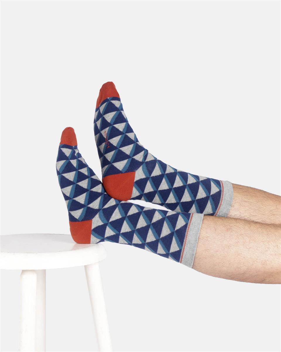 Thought Diamond Spot Bio Socken Herren 41-47 grey marl