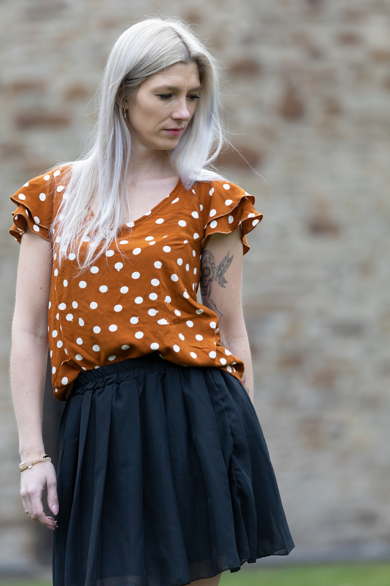 Schnittrebell Anouk Bluse Papierschnitt 34-52 Webware