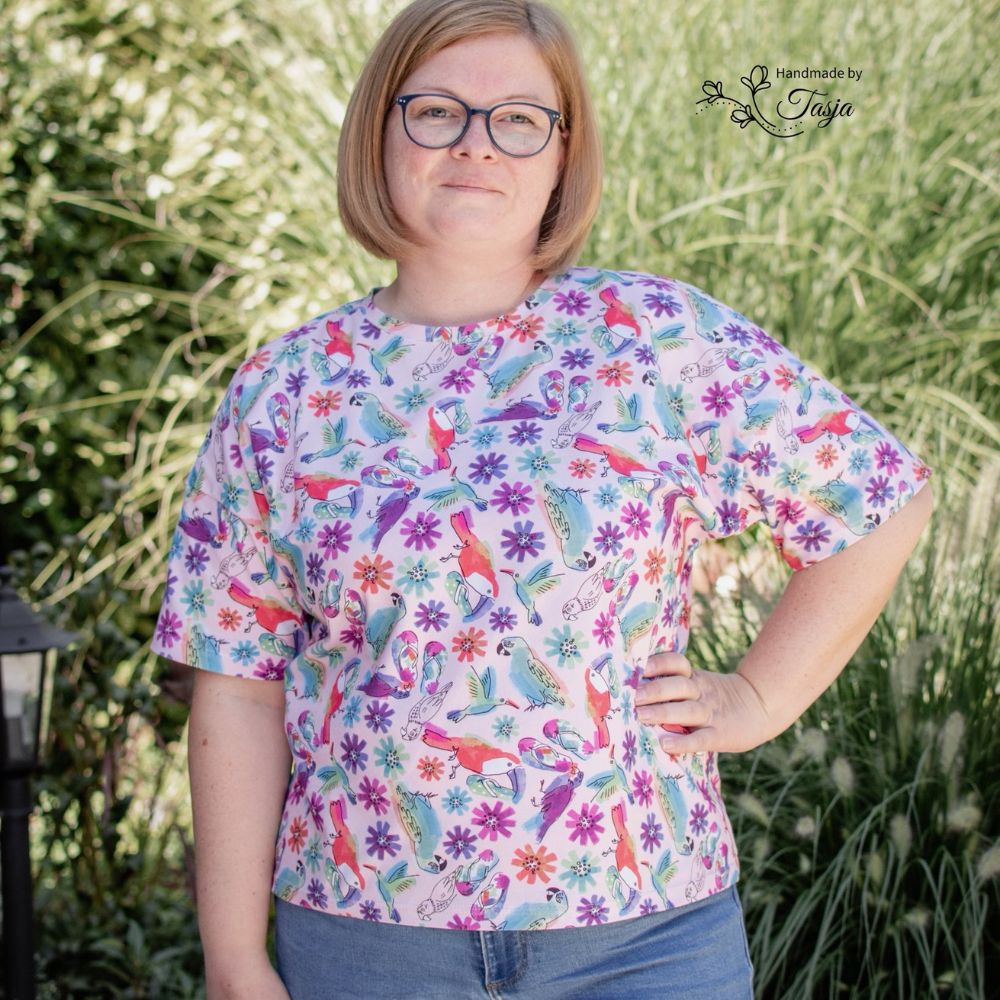 Moeve Design Zoe Shirt Schnittmuster Gr. 32-52 Jersey