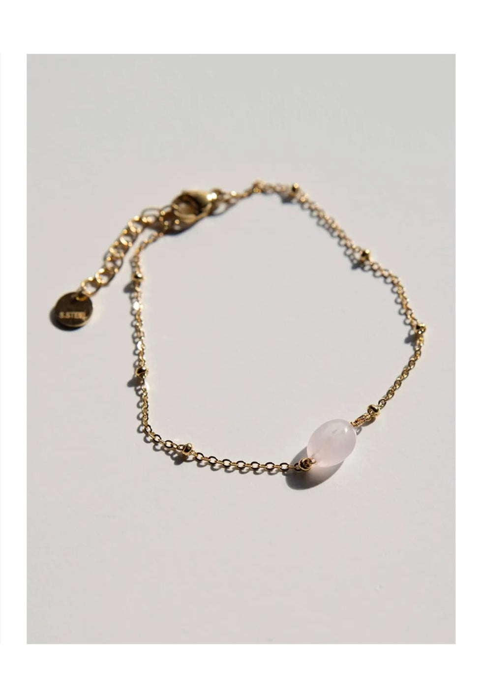 marlowe nature Bracelet Gold Armband Edelstahl Creme-lets celebrate