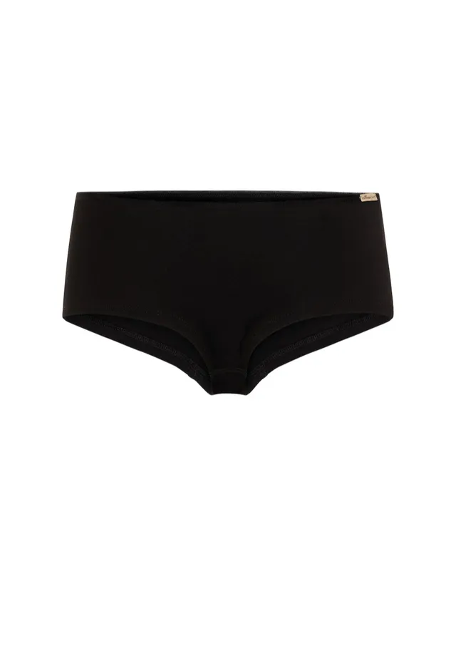 marlowe nature Wäsche Damen Panty Jazz Pants schwarz 40 Bio-Baumwolle