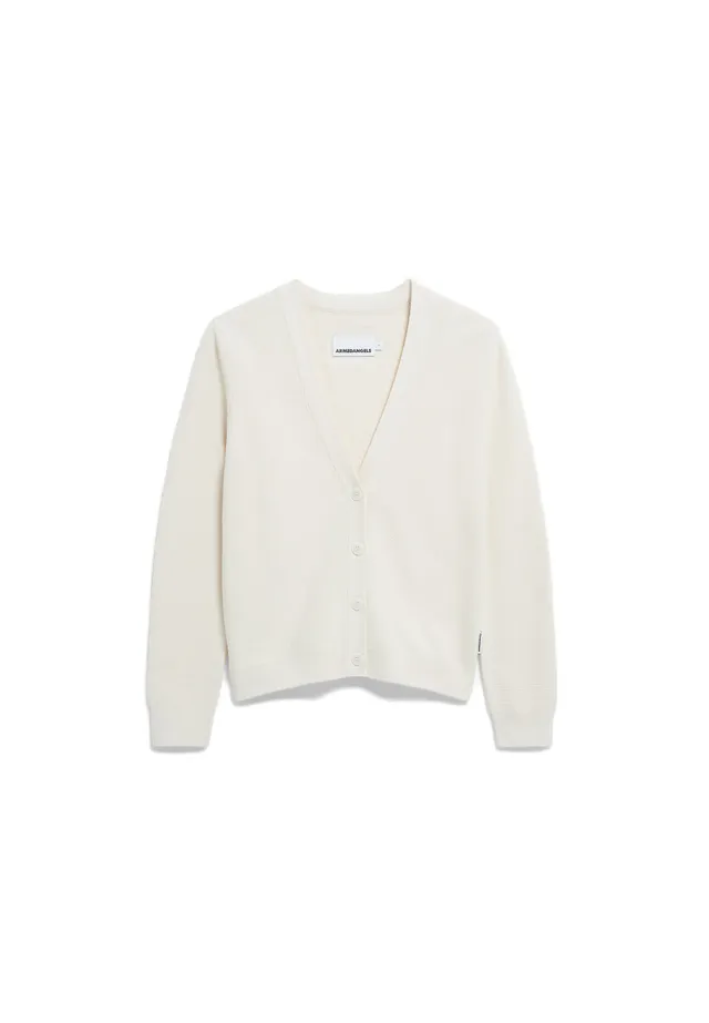 Armedangels Menaal Cardigan mars red Bio-Baumwolle