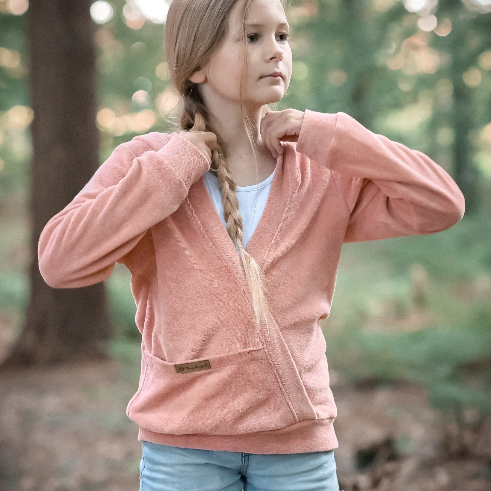 Moeve Design Mini Hoodie bequem Schnittmuster Kinder 104-164
