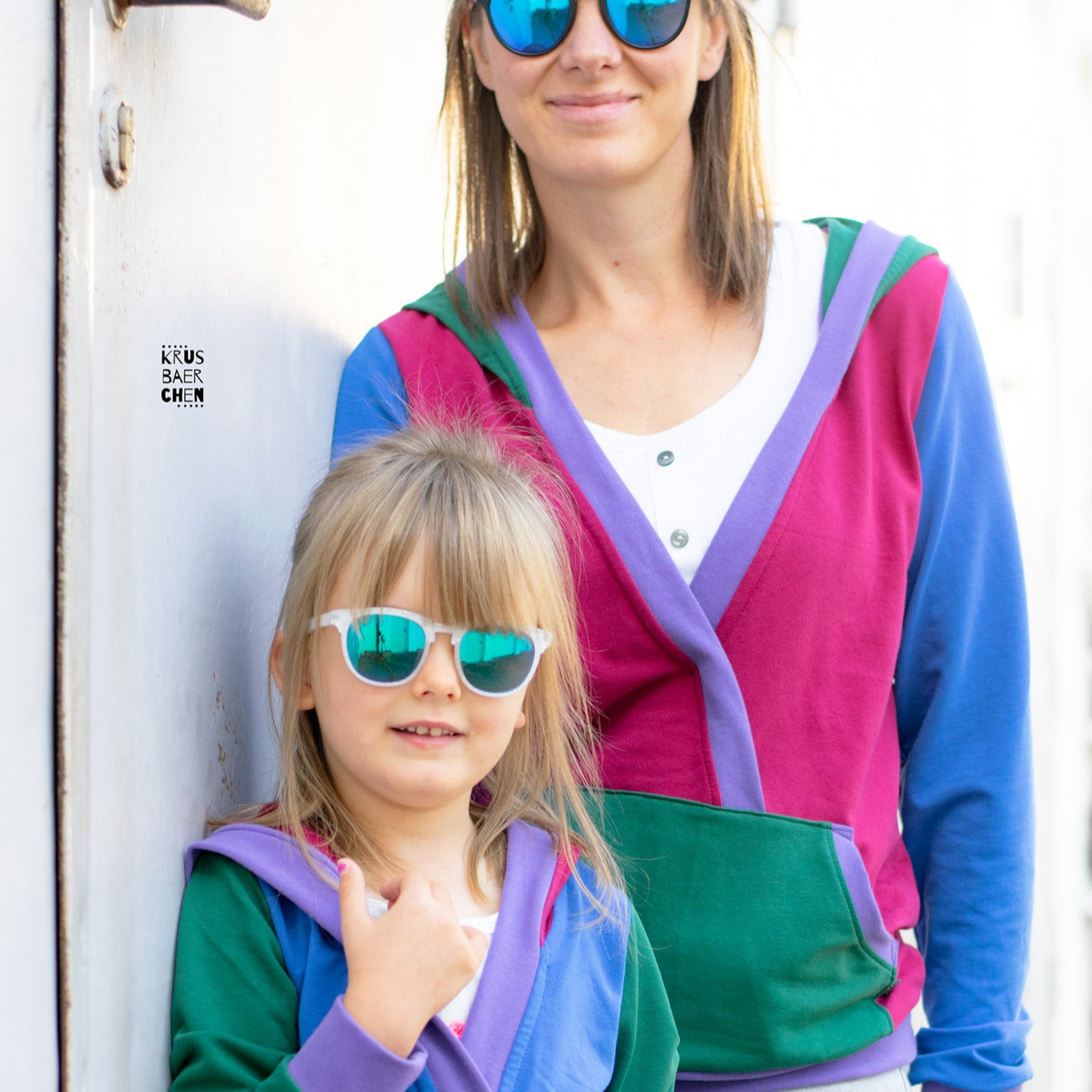 Moeve Design Hoodie Bequem Partnerlook Hoodie Gr.104-164 32-52