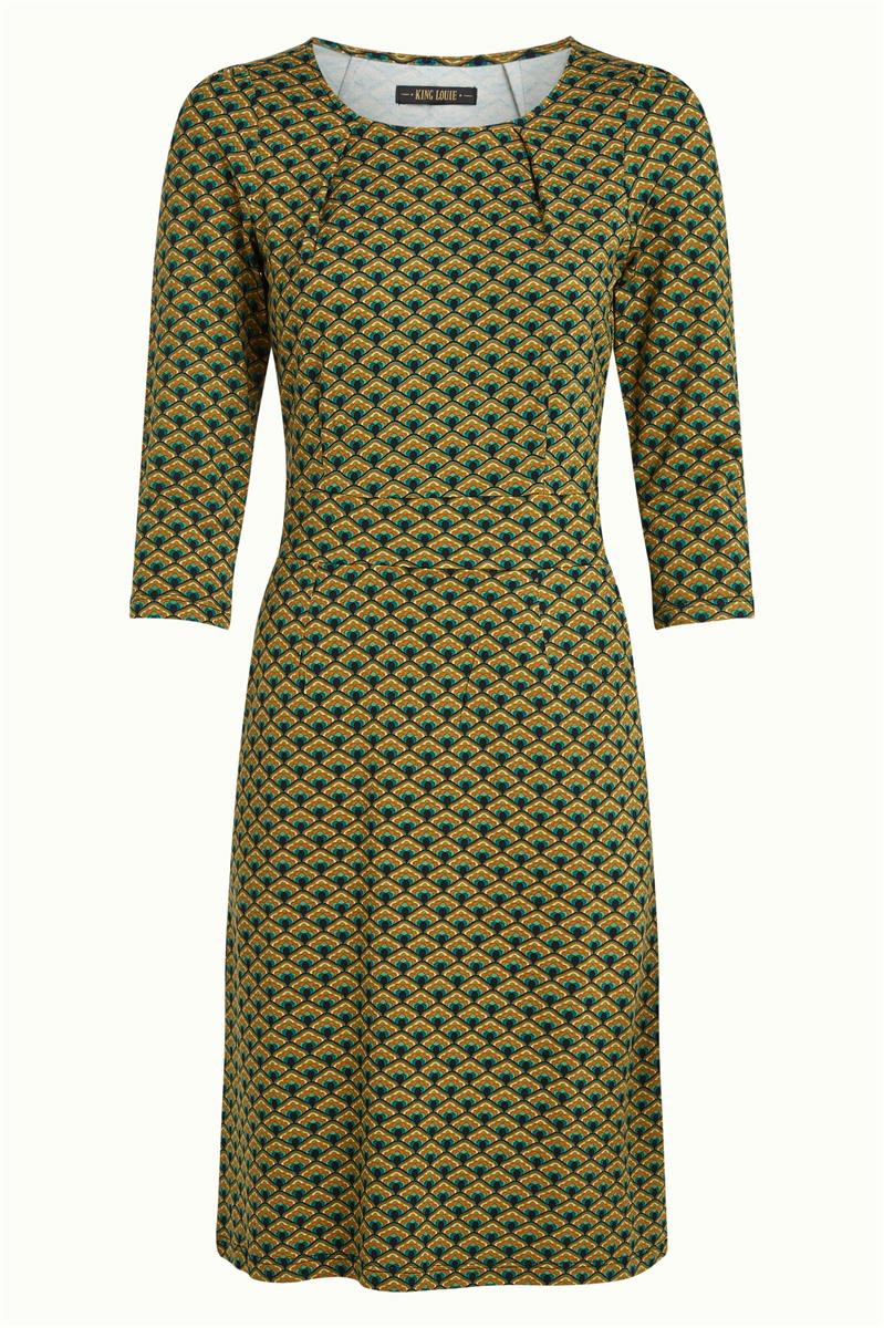 marlowe nature Mona Dress Frio Kleid spruced green XL Taschen