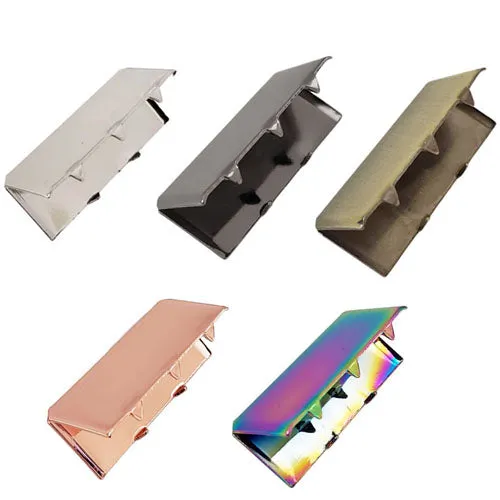 KAM Bag Hardware Gurtenden 1" Silber 10er Pack Metall