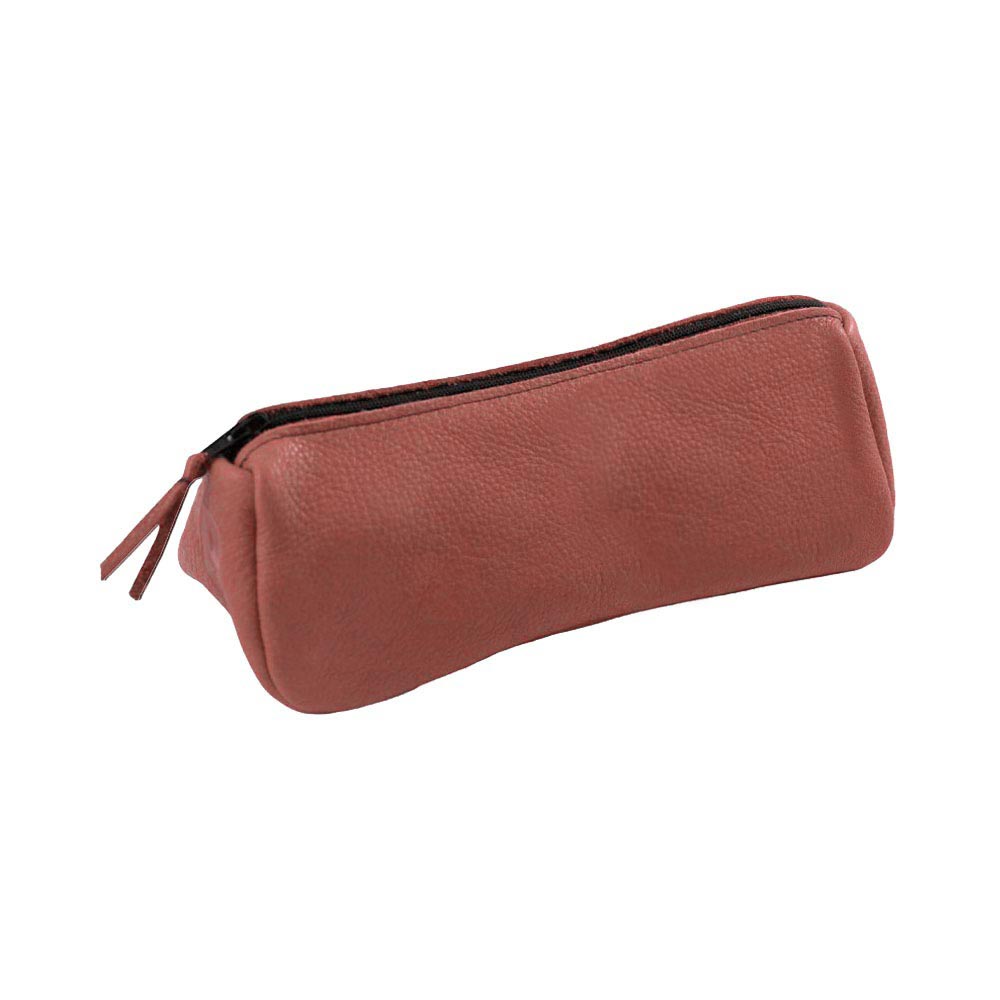 Pantolinos Federtasche Naturleder 19x7x7cm Stifte Mäppchen