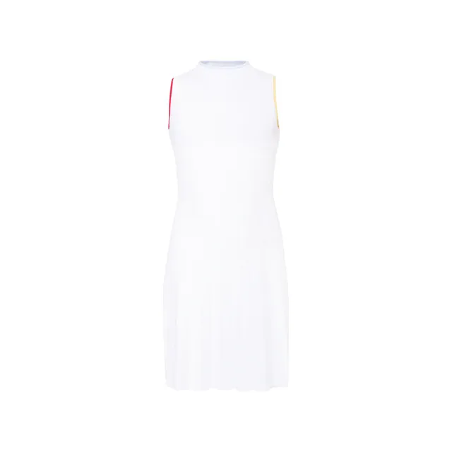Infantium Victoria Tennis Mädchenkleid Bio-Baumwolle Weiß