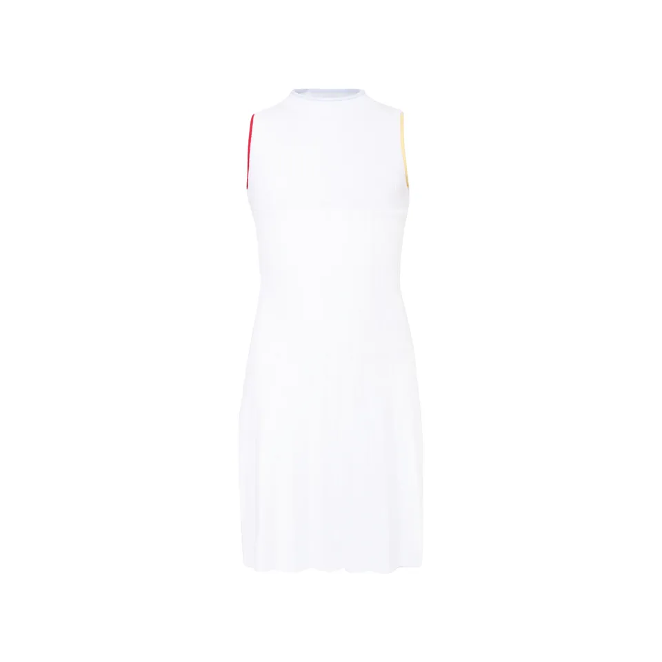 Infantium Victoria Tennis Mädchenkleid Bio-Baumwolle Weiß