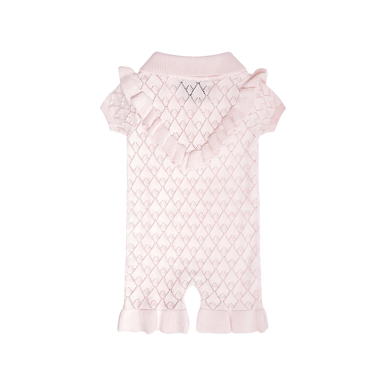 Infantium Victoria Pink Baby Romper Overall Rosa 68 Bio-Baumwolle