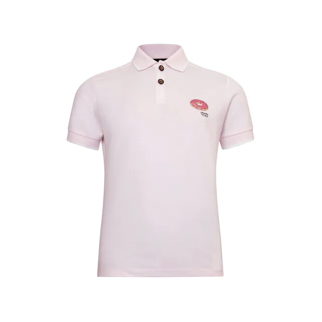 Infantium Victoria Pink Polo Poloshirt rosa Bio-Baumwolle