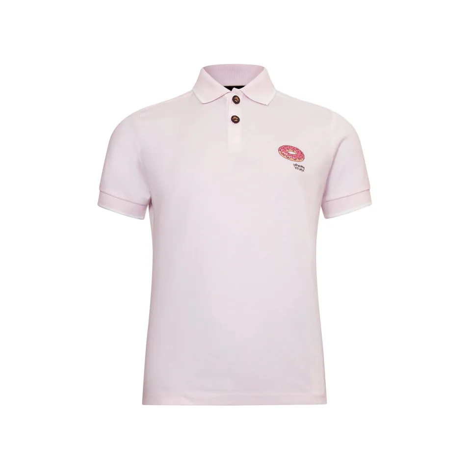 Infantium Victoria Pink Polo Poloshirt rosa Bio-Baumwolle
