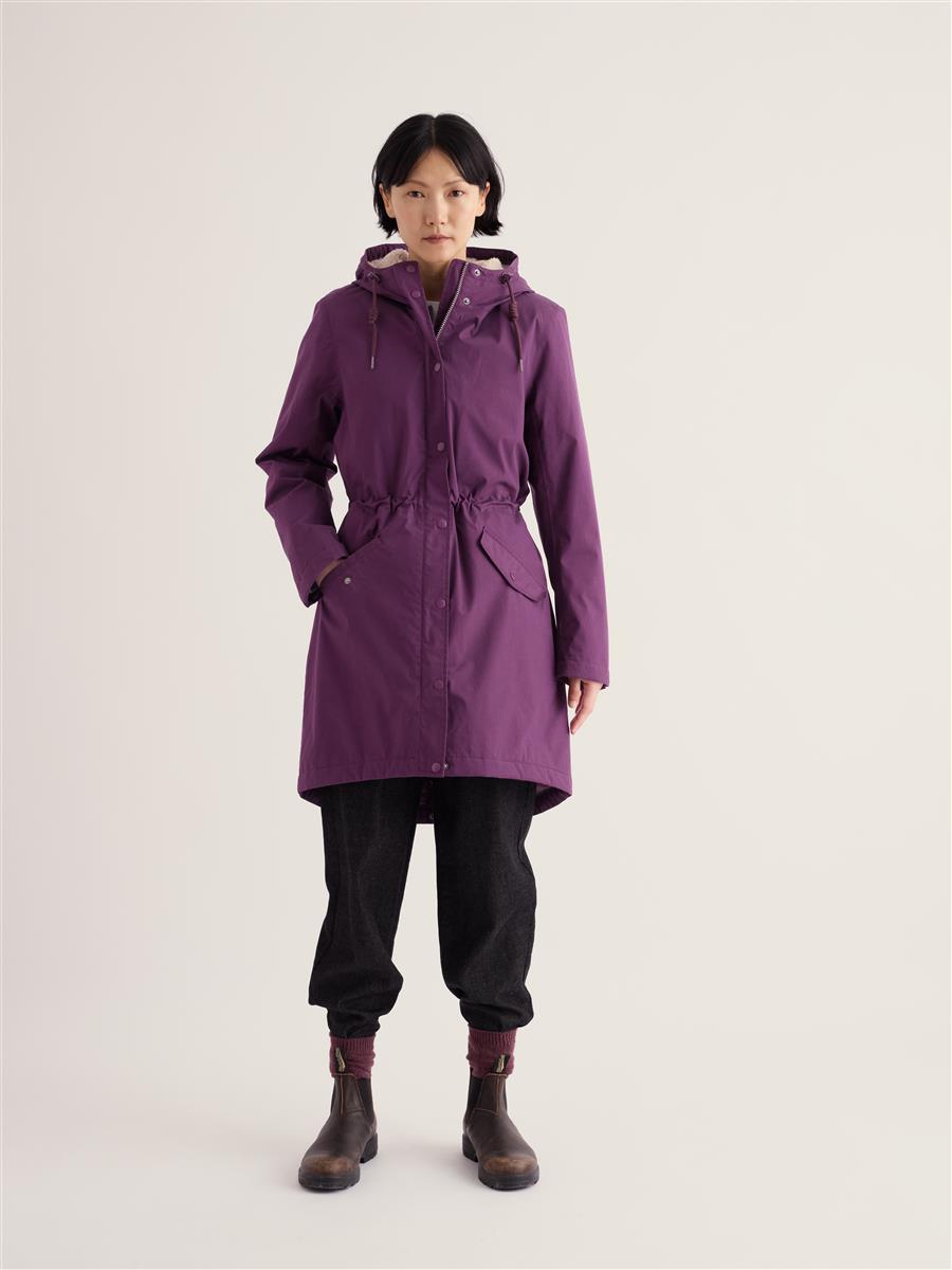 marlowe nature Plant Hunter 2 Parka midnight Bio-Baumwolle