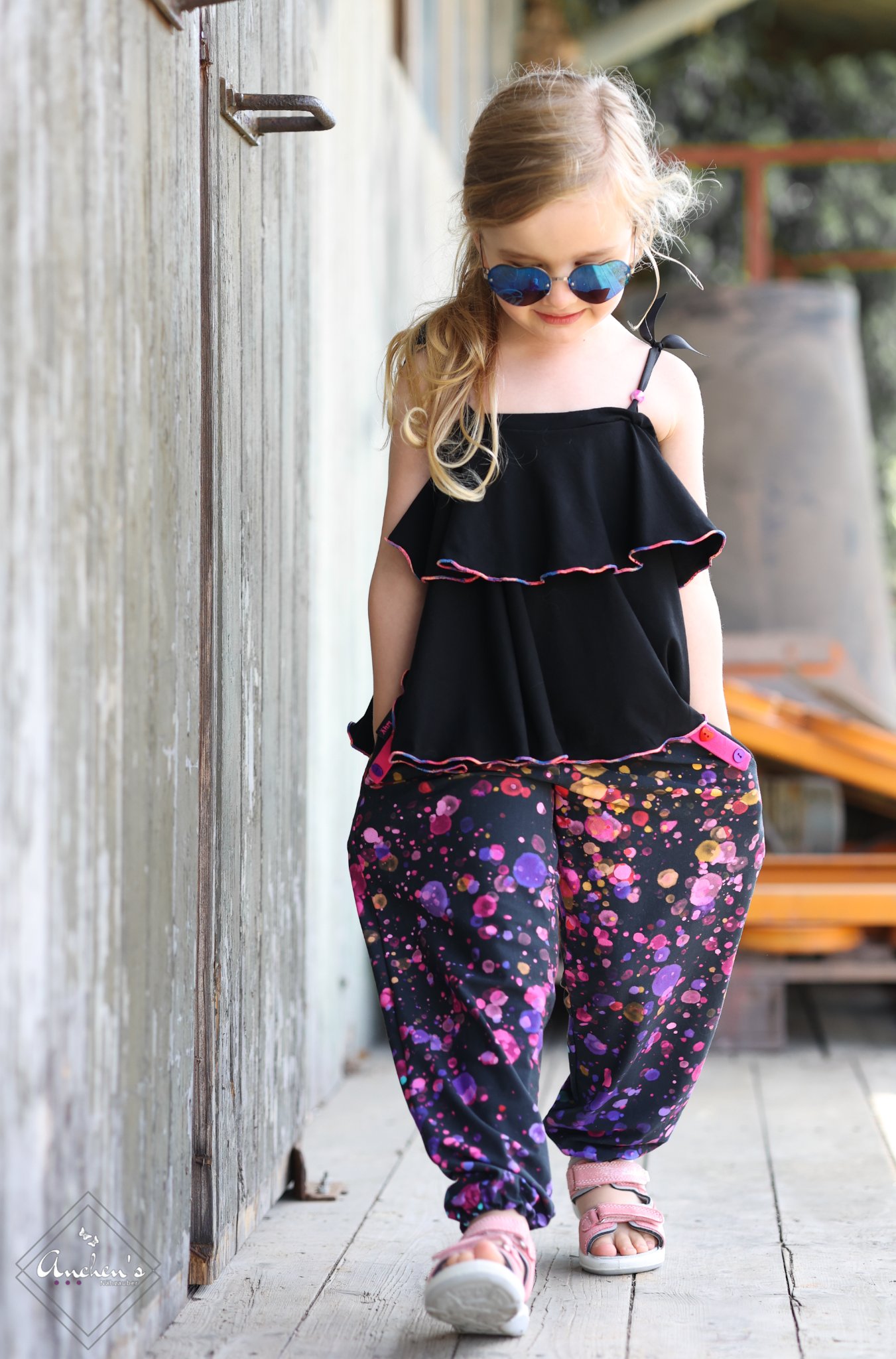 Schnittrebell Margo Kids Hose Schnittmuster Gr.98-152