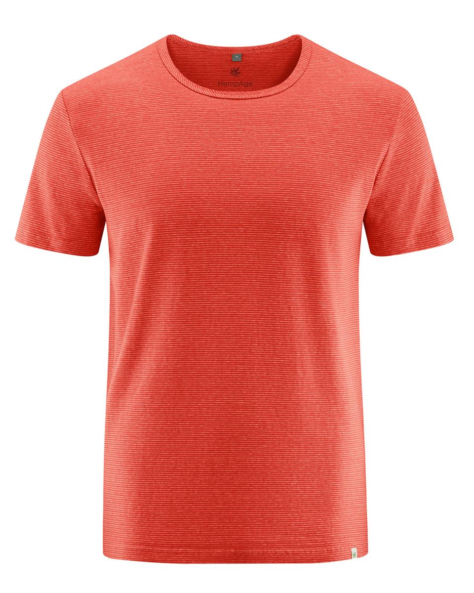 Marlowe Nature Streifentshirt Shirt azure-nature Hanf Bio-Baumwolle