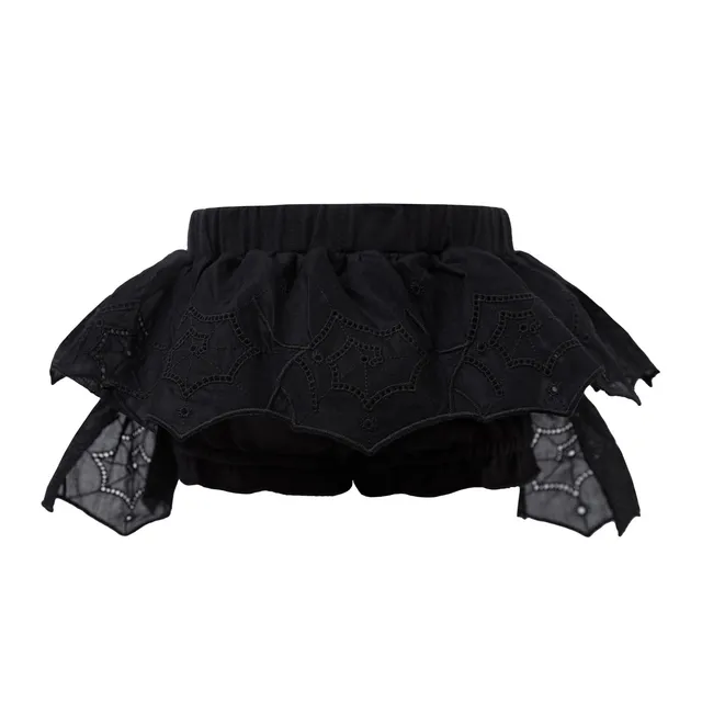 Infantium Victoria Baby Bloomers schwarz Spitze Baumwolle 68