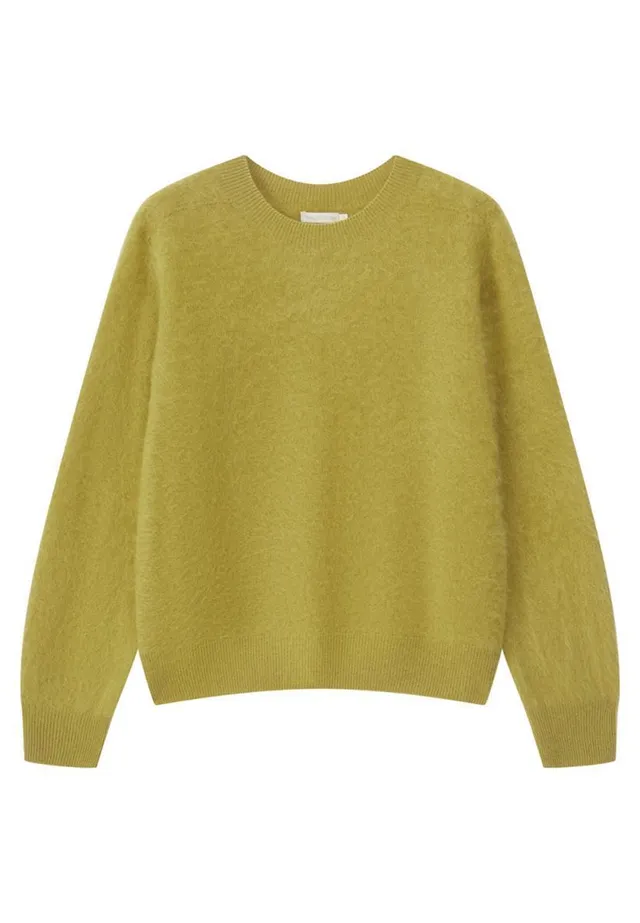 Marlowe Nature Pauline Pullover Wolle moss M