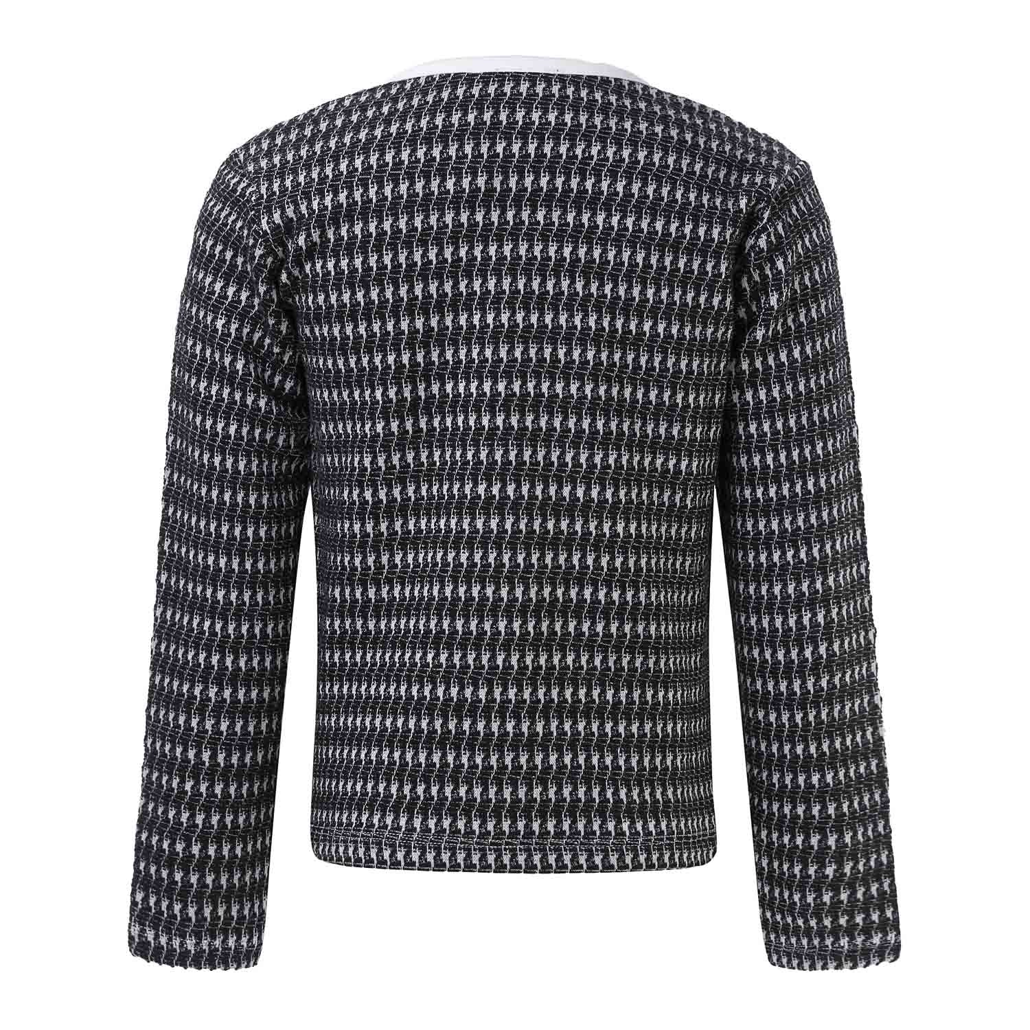 Infantium Victoria Longsleeve Top Schwarz-Weiß 104