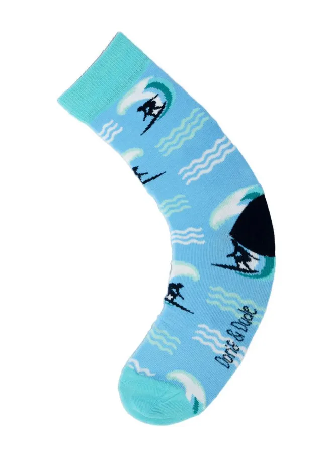 marlowe nature Surfer Groß Socken blue 41-45 Bambus Baumwolle