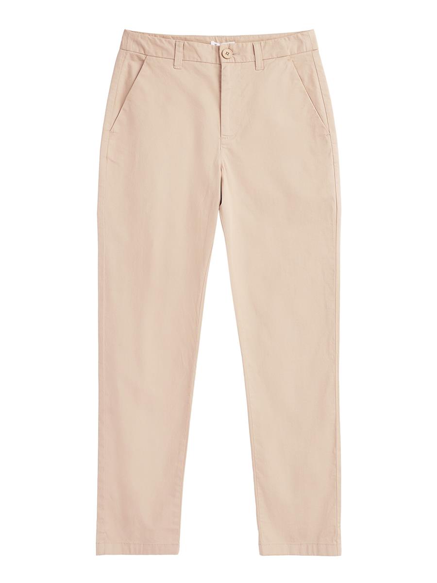 marlowe nature WILLOW slim Chino Damenhose light feather gray 42