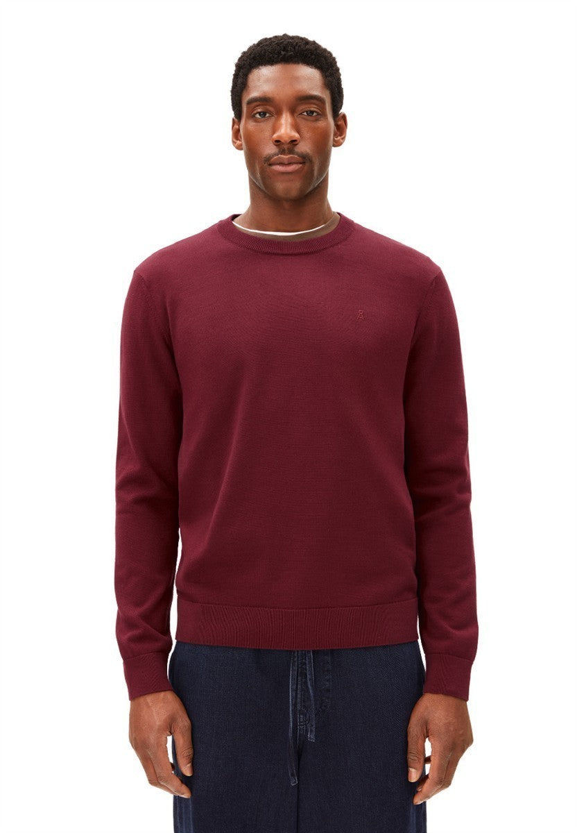 marlowe nature Loukaa Strickpullover black Bio-Baumwolle Gr.S-XXL
