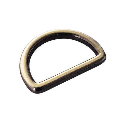 Kam Snaps Bag Hardware D-Ringe Metall Silber 1 Zoll 10er-Pack