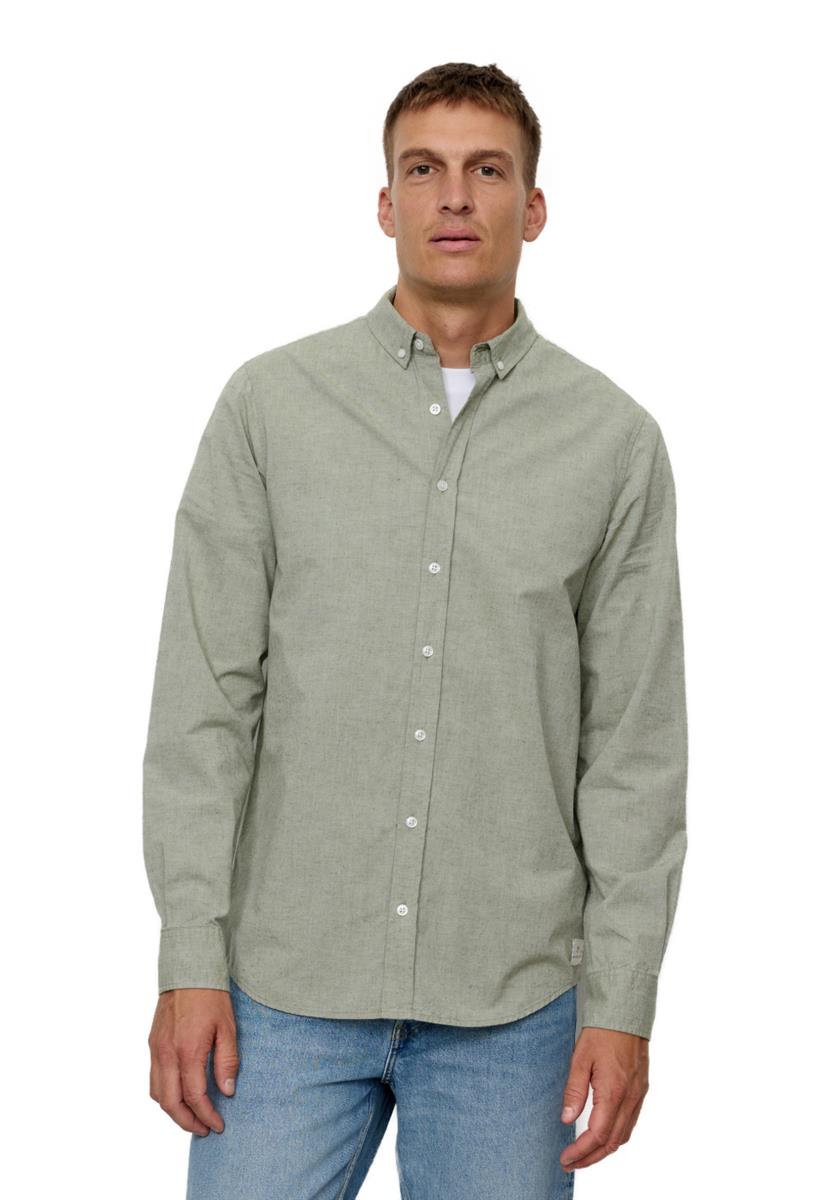 marlowe nature Shirt Corn Hemd blue Bio-Baumwolle