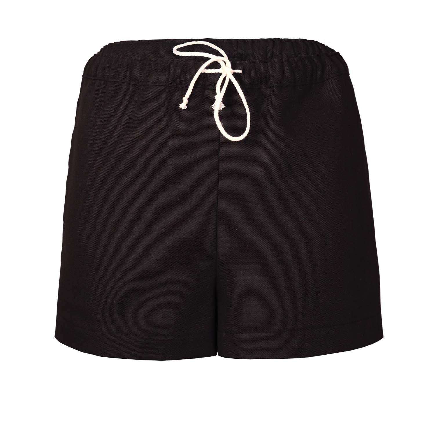 Infantium Victoria Black Canvas Shorts schwarz 128 Baumwolle