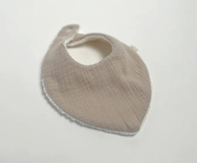 Naturkind Bio-Musselin Lätzchen Set 2er Halstuch Bio