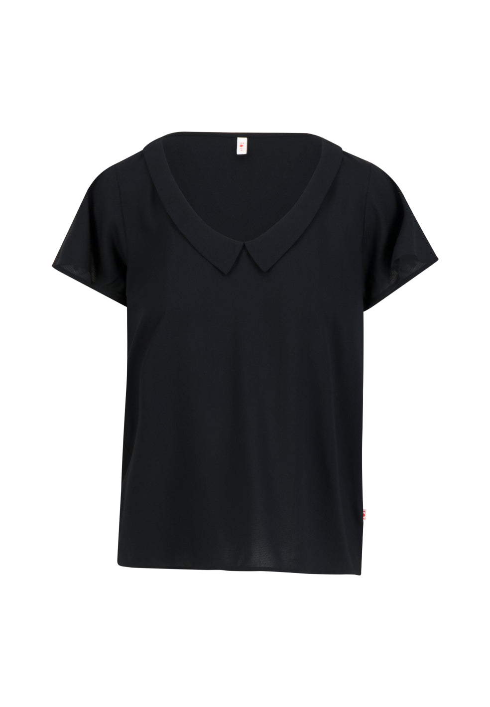 Blutsgeschwister Feed The Birds Blusenkleid black brush Bio-Viskose