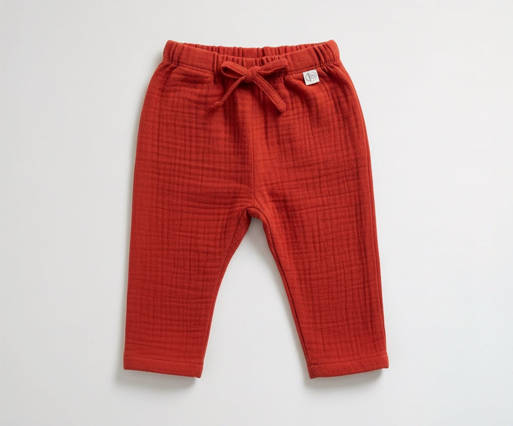 Naturkind Musselin Hose GOTS Baby Sommerhose Bio