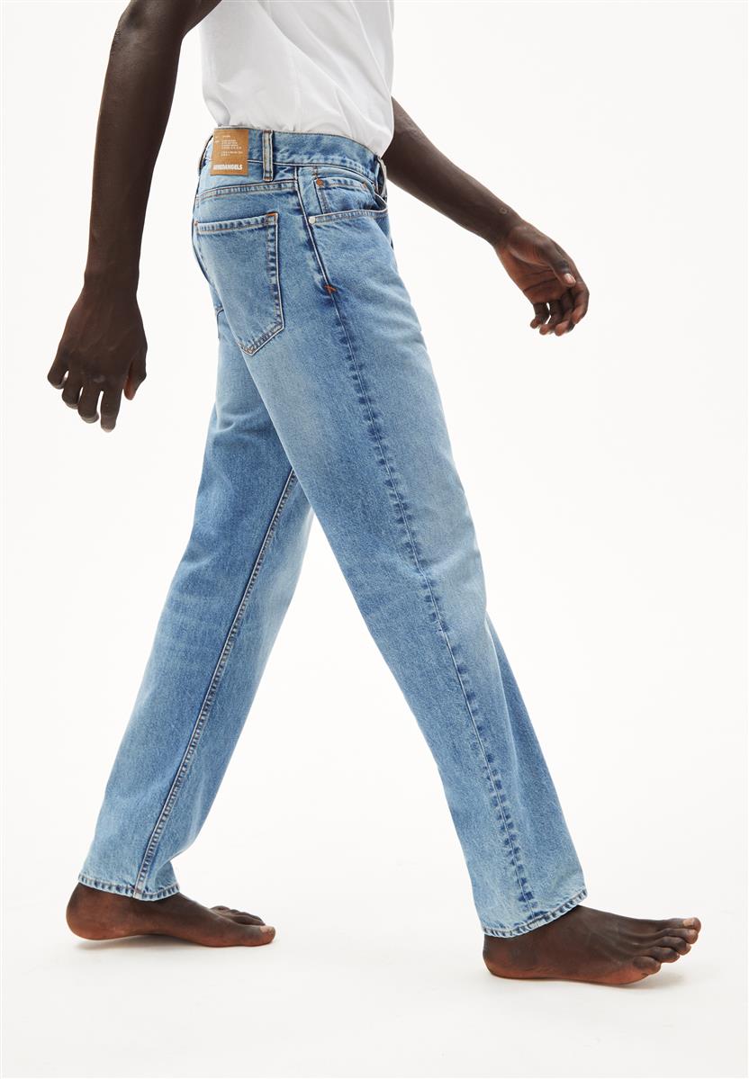 marlowe nature Dylaano Jeans sprinkle blue Recycling-Baumwolle