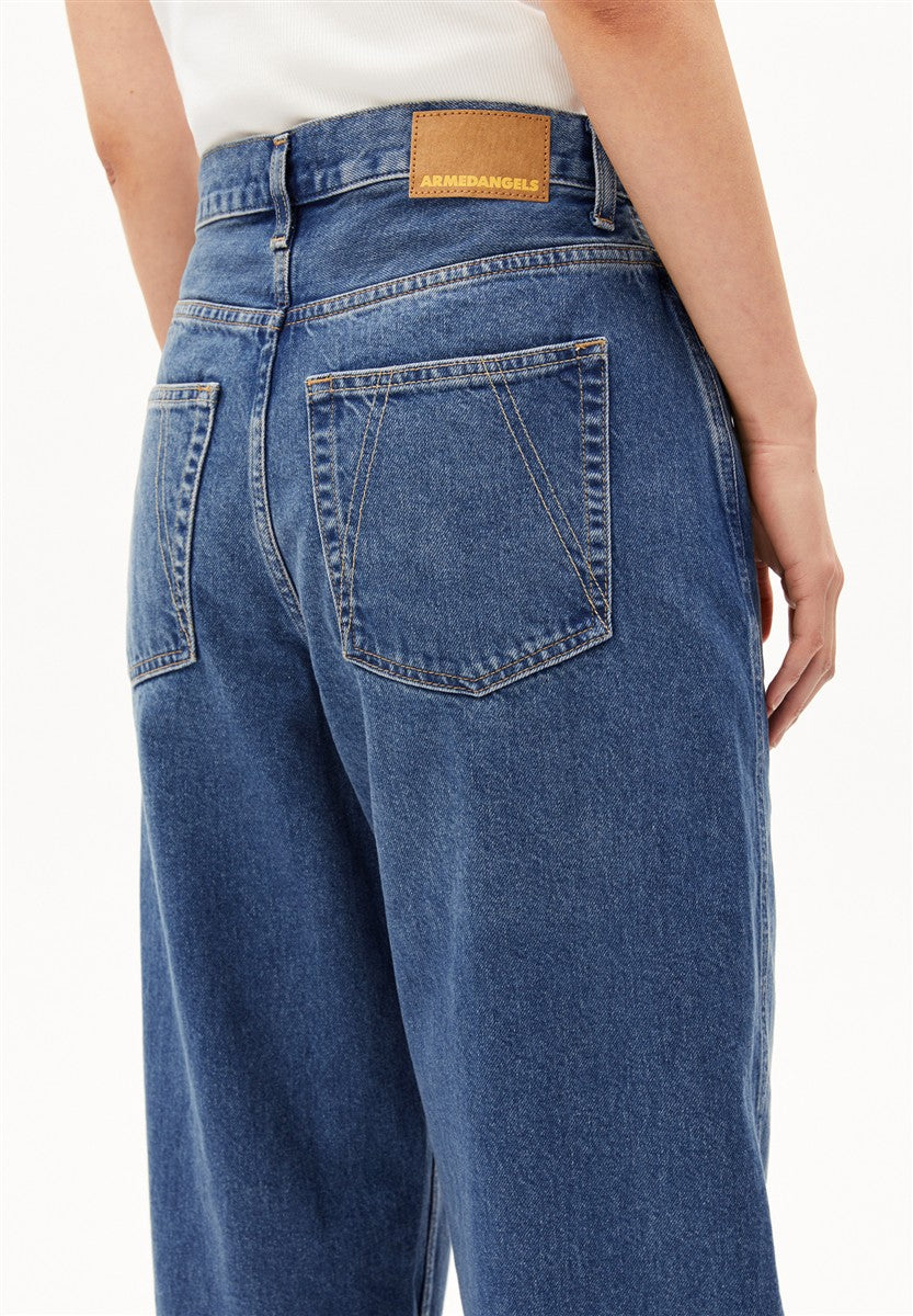 Marlowe Nature Baarly High Waist Barrel Jean crunchy