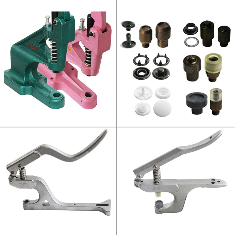 Kam Snaps Tools DK93 Druckknopfpresse Grün mit Snap Set