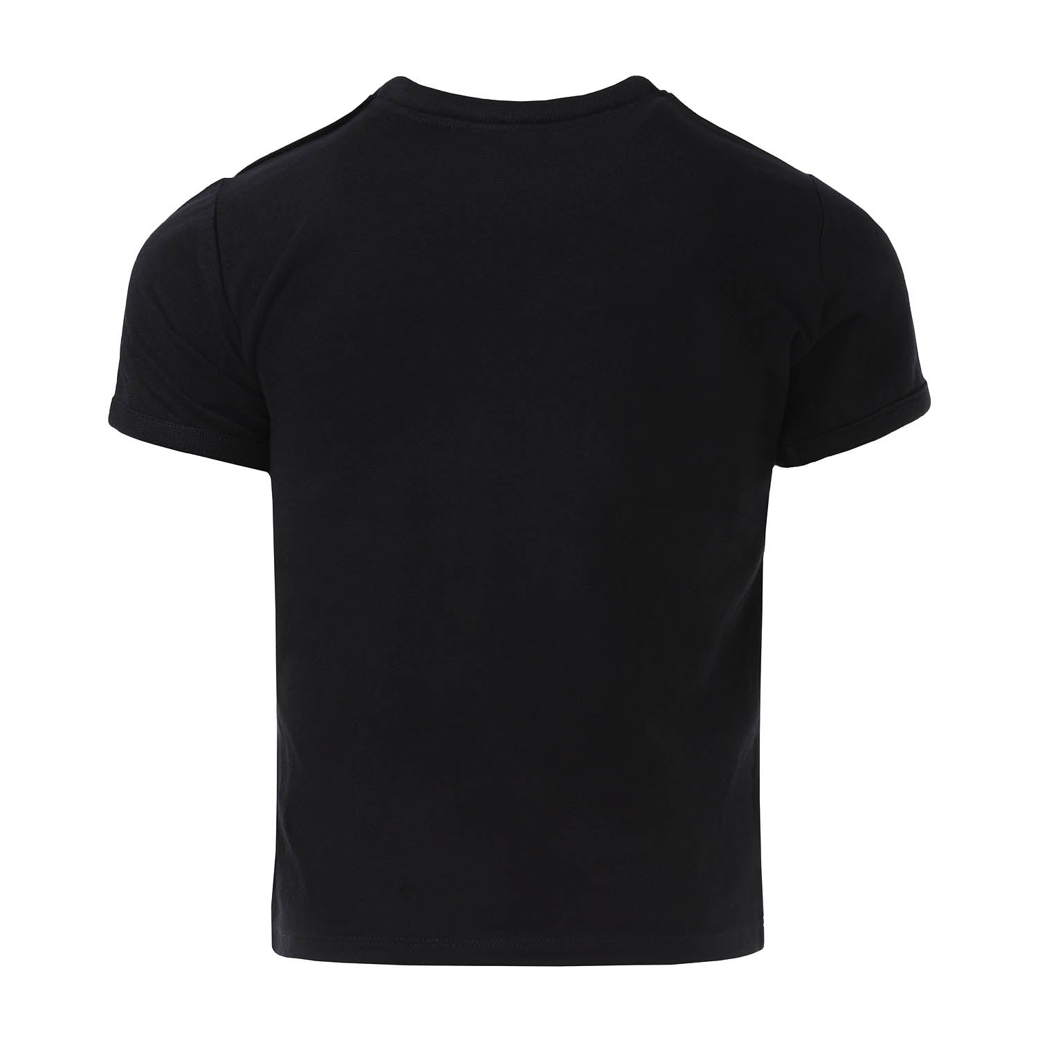 Infantium Victoria Kids T-Shirt Kinder-Shirt Schwarz Stickerei