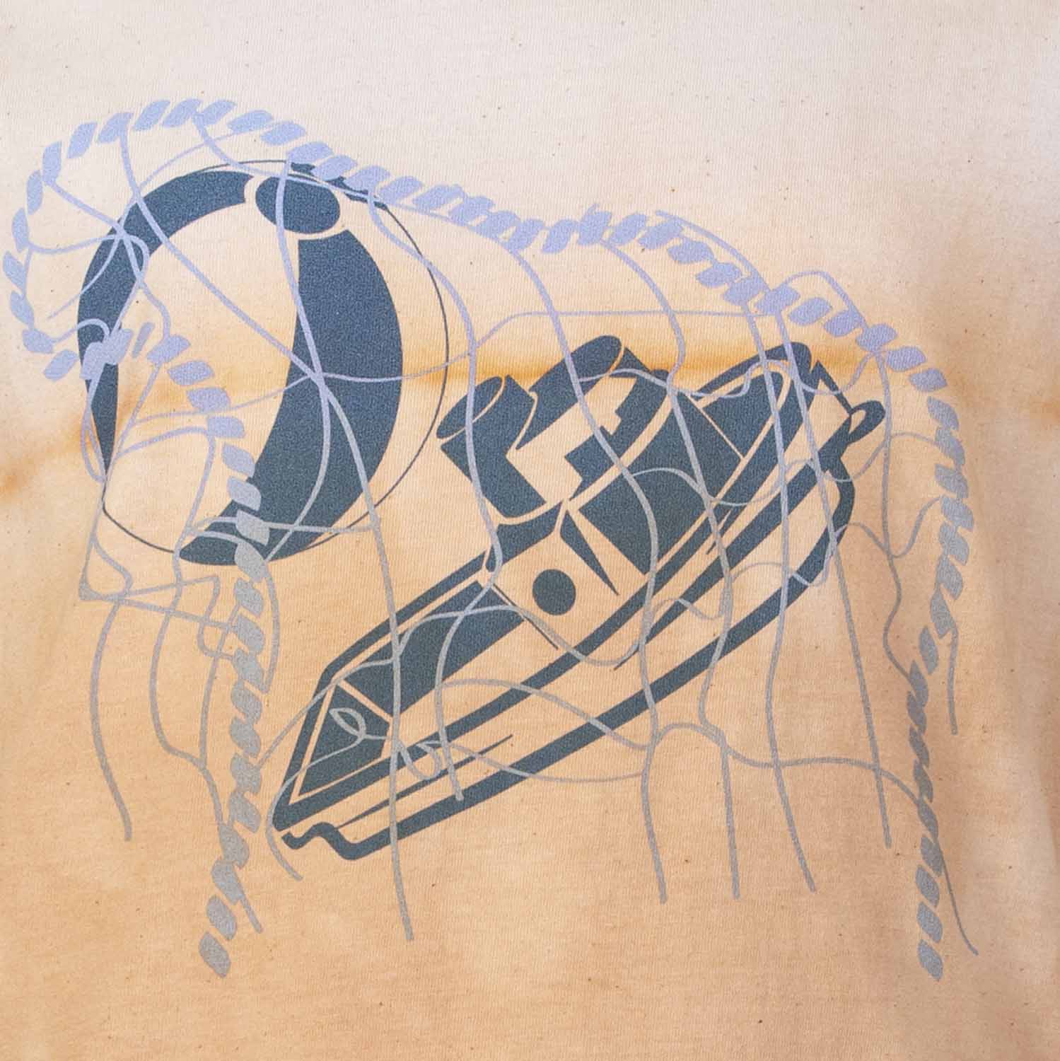 Infantium Victoria Artisanal T-Shirt Kinder T-Shirt Orange Gr 128