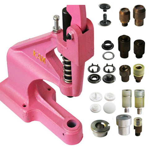 Kam Snaps Tools DK93 Druckknopfpresse Grün mit Snap Set