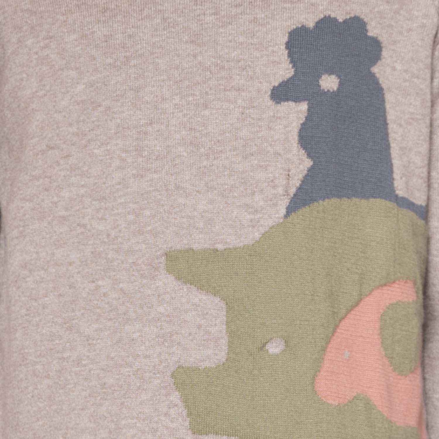 Infantium Victoria Beige Knitted Sweater Pullover Bio