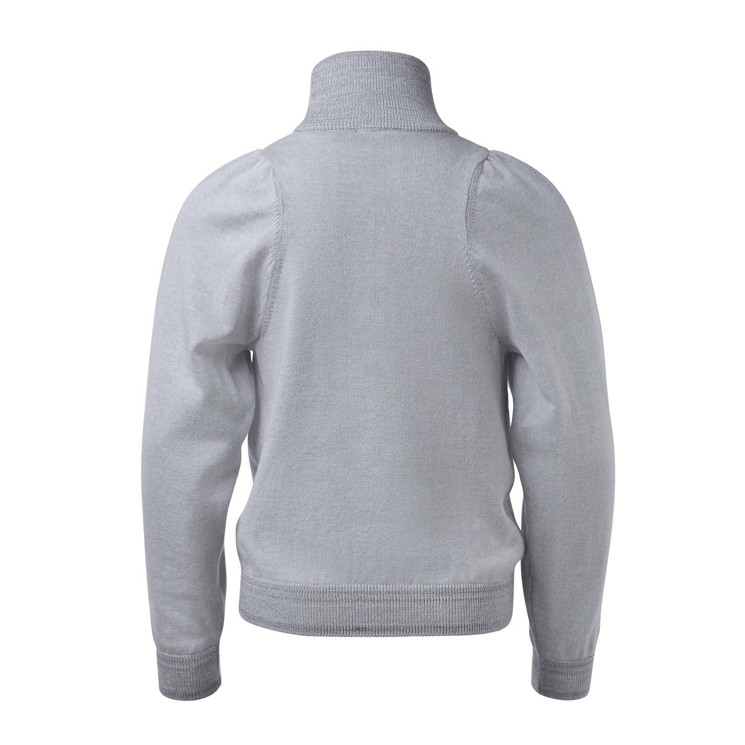 Infantium Victoria Rollkragenpullover hellgrau Kinder Baumwolle
