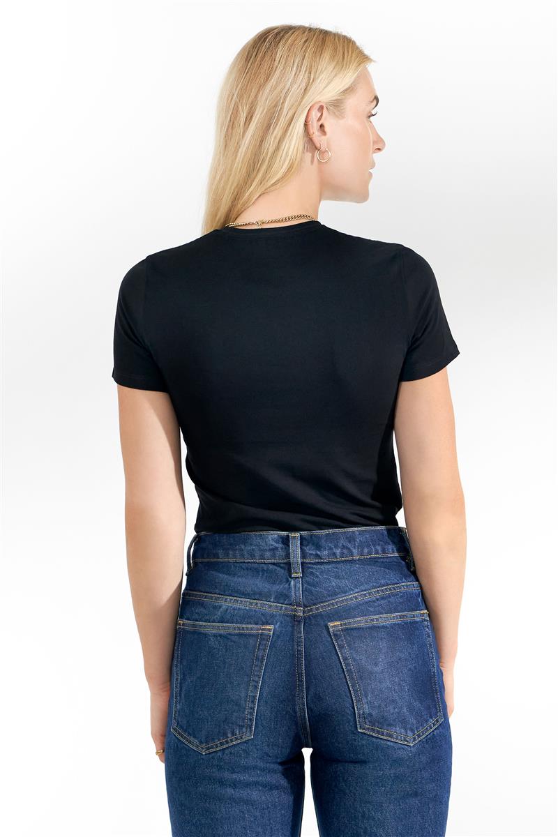 marlowe nature Crew-Neck Slim T-Shirt weiß M