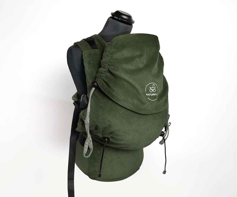 Naturkind Babytrage Preschooler Kleinkindtrage Jade Bio-Baumwolle