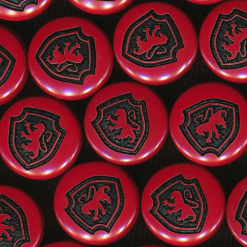 Kam Snaps Druckknöpfe Wizard Lion D317 Chili 25 Sets